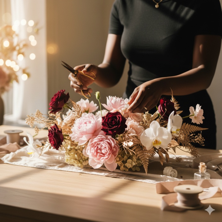 Luxury floral experience Lagos